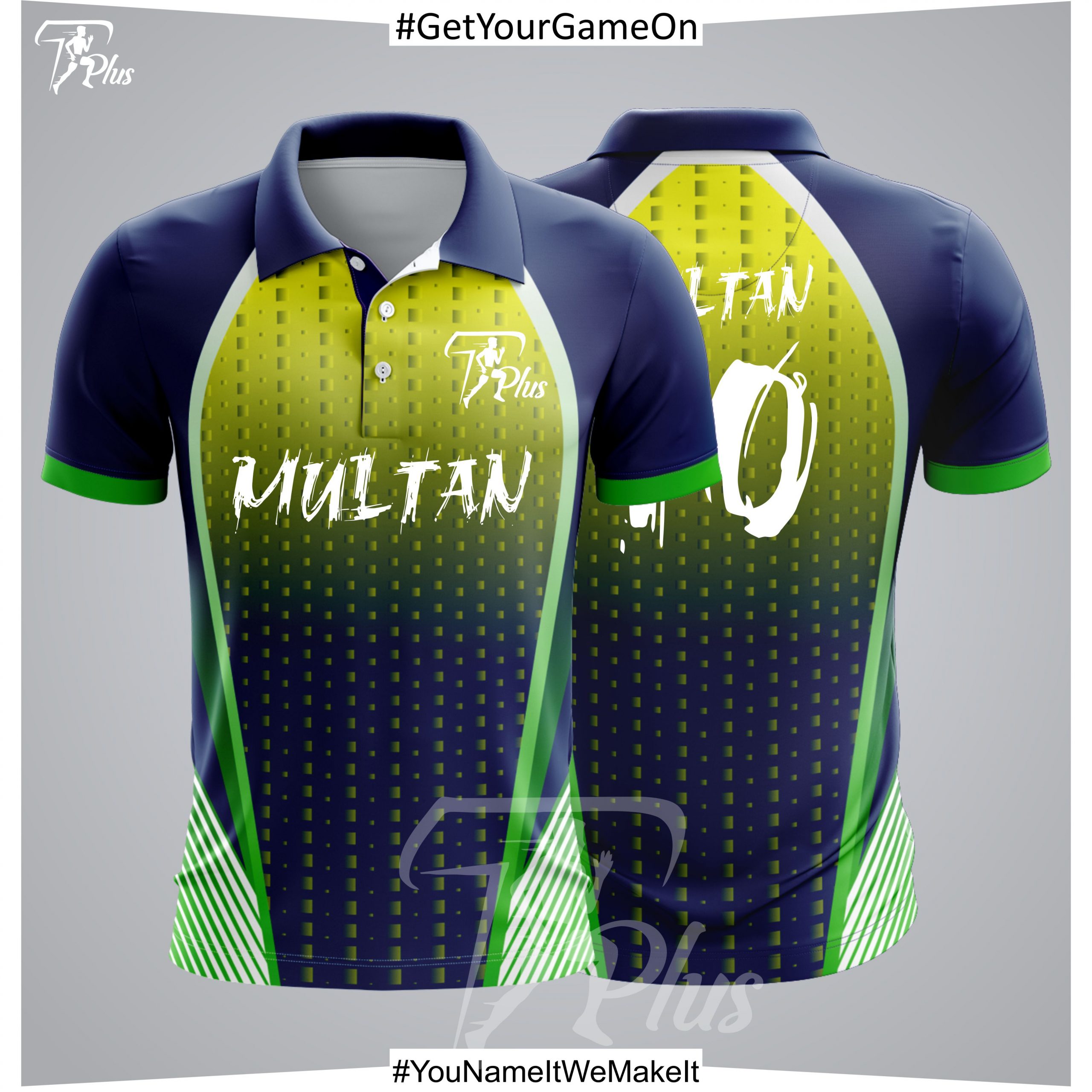 TPlus PSL Fan Polo Shirt (Multan) – TPlus