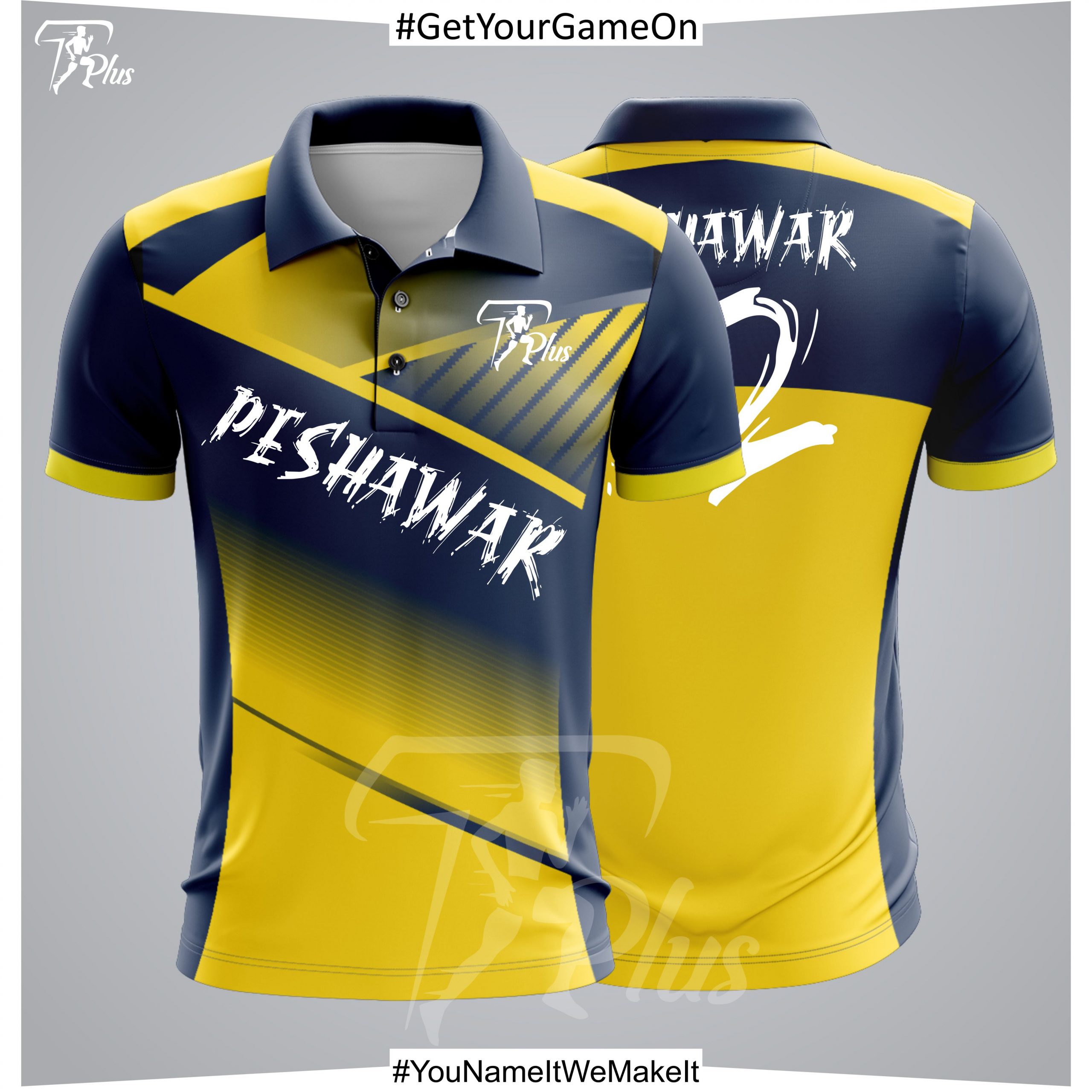 TPlus PSL Fan Polo Shirt (Peshawar) – TPlus