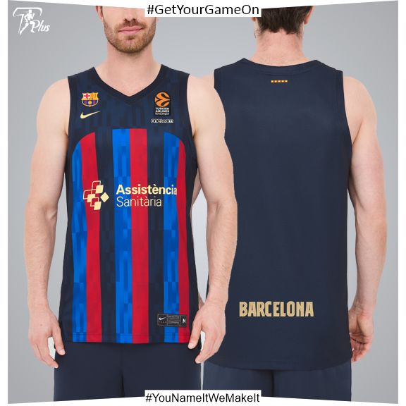 EUROLEAGUE - FC Barcelona Basketball Home Shirt 22-23