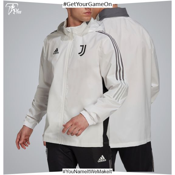 Juventus Training All Weather Jacket - White 2022-23