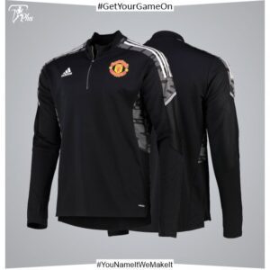 Manchester United Coaches Training Drill Top - Black