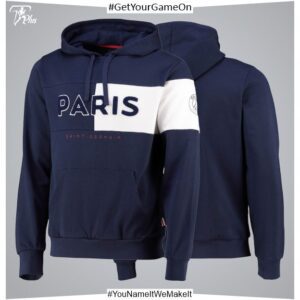 Paris Saint-Germain Core Cool Wordmark Hoodie - Navy - Men's 2022-23