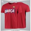 Barcelona Wordmark T-Shirt - Red