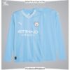 Manchester City Puma Home Shirt 2023-24 - Long Sleeve