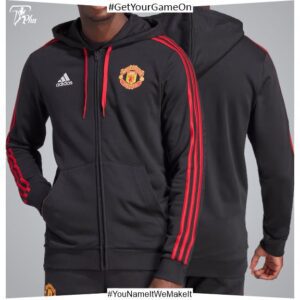 Manchester United DNA Graphic Hoodie - Black 2023-24