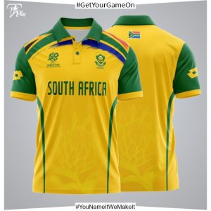 South Africa 2024 T20 World Cup Shirt full printed